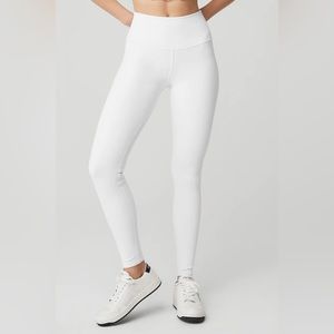 Alo High-waist Airbrush Leggings White